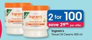 Ingram's Tissue Oil Creams-2 x 500ml