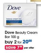 Dove Beauty Cream Bar-2 x 100g