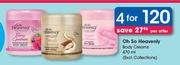 Oh So Heavenly Body Creams-4 x 470ml