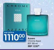Azzaro Chrome Aqua EDT-100ml Each