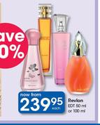 Revlon EDT-50ml Or 100ml Each