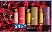 Revlon Red, Shimmer Or Velvet EDT-50ml Each