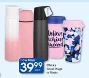 Clicks Travel Mugs Or Flasks-Each
