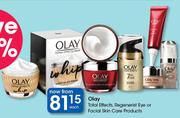 Olay Total Effects, Regenerist Eye Or Facial Skin Care Products-Each