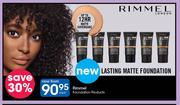 Rimmel Foundation Products-Each