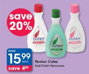 Revlon Cutex Nail Polish Removers-Each