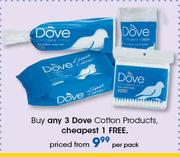 Dove Cotton Products-Per Pack
