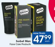 Sorbet Man Face Care Products-Each
