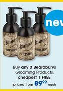 Beardburys Grooming Products