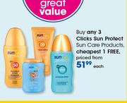 Clicks Sun Protect Sun Care Products-Each