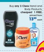Clere Hand & Body Products-Each