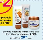 Healing Hands Hand And Body Creams -Each