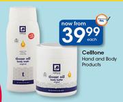 Celltone Hand & Body Products-Each
