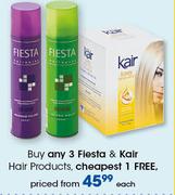 Fiesta & Kair Hair Products-Each