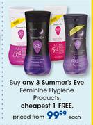 Summer's Eve Feminine Hygiene Products-Each