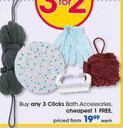 Clicks Bath Accessories-Each