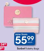 Sorbet Toiletry Bags-Each