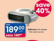 Safeway Fan Heater-Each