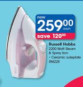 Russell Hobbs 2200 Watt Steam & Spray Iron RHI225-Each