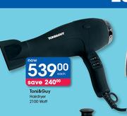 Toni & Guy Hairdryer 2100 Watt-Each