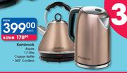 Kambrook Aspire 1.7 Liter Copper Kettle-Each