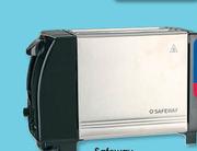 Safeway 4 Slice Stainless Steel Toaster-Each