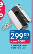 Kambrook Aspire Digital Hand Mixer-Each