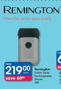 Remington Rotary Travel Rechgargeable Shaver R95-Each