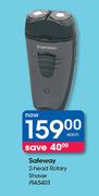 Safeway 2 Head Rotary Shaver PIA5403-Each