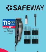 Safeway Hair Clipper Set PIA5541-Per Set