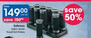 Safeway Salon Series Travel Hot Rollers-Per Set