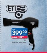 ETI 3200 Watt Turbo Dryer-Each