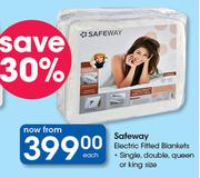 Safeway Electric Filled Blankets