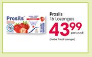 Prosils-16 Lozenges Per Pack