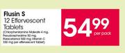 Flusin S Effervescent-12 Tablets Per Pack