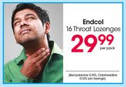Endcol Throat Lozenges-Per Pack