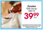 Dynalex Elixir Syrup-200ml Each