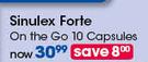 Sinulex Forte On The Go 10 Capsules-Each