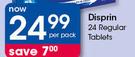 Disprin 24 Regular Tablets-Per Pack