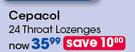 Cepacol 24 Throat Lozenges-Each