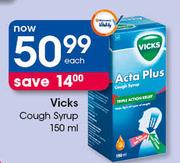 Vicks Cough Syrup-150ml Each