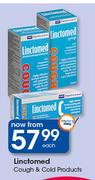 Linctomed Cough & Cold Products-Each