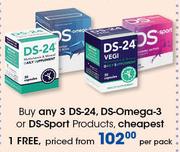 DS-24, DS-Omega-3 Or DS-Sport Products-Per Pack