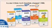 Clicks Health Essentials-Per Pack