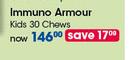 Immuno Armour Kids 30 Chews-Per Pack