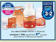 Clicks Vitamin C Products-Per Pack