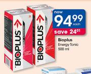 Bioplus Energy Tonic-500ml Each