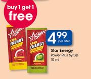 Star Energy Power Plus Syrup-10ml Per Offer