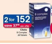 Clicks B Complex 60 Tablets-For 2