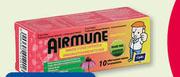 Airmune Immune Boosters 30 Effervescent Tablets-Per Pack
